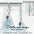 myHomeBody Hand Towels Set of 2, Absorbent Charcoal Fiber Cleaning Cloths with Hanging Loops, Pine Green