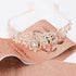 Didder Tiaras for Women, Crystal Rose Gold Birthday Queen Sash, Elegant Princess Crown with Combs for Girls Party