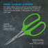 Messermeister 6-Inch Culinary Scissors, Green - All-Purpose Kitchen Scissors with 2Cr13 Stainless Steel & Nylon
