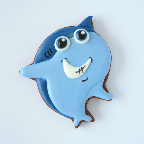 Ann Clark Cookie Cutters Little Shark Cookie Cutter, 3.75" Made in the USA