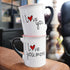 Wedding Gifts for Couples, Set of 2 I Love You More Coffee Mugs, Engagement Gift Ideas for Men/Women