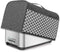 Yarwo 4 Slice Toaster Cover, Gray with Grid, Fits Most Long Slot Toasters, Pockets and Top Handle
