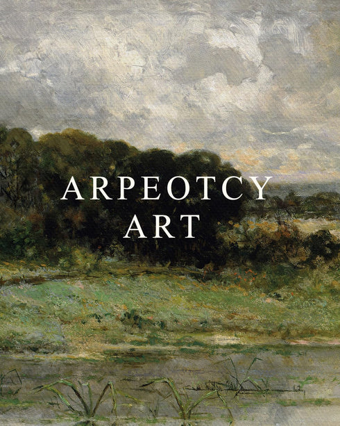 ARPEOTCY Vintage Gold Framed Wall Art, 13x16 inch Retro Paintings, Canvas Prints Artwork for Living Room Gallery