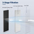 TOMORAL Replacement Filter for 40 Series Air Purifier, 3 in 1 with Pre-filter, H13 HEPA, 2 Pack