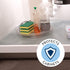 S&T INC. Under Sink Mat, Non-Adhesive Shelf Liner for Kitchen Cabinet, Waterproof Drawer Liner, 24x30 Inches, Grey