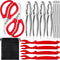TORINALITAL 14PCS Crab Leg Crackers and Tools - Lobster Crackers and Picks Set