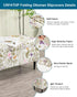 Bands,S,13 CRFATOP Printed Rectangle Ottoman Stool Cover Stretch Folding Storage Footstool Bench Slipcovers Upholstered