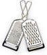 RSVP International Endurance Kitchen Collection Multi-Use Cheese Grater, Handheld Potato Slicer, 10 x 2-3/4-Inch