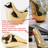 FANTESTICRYAN Small Birds Statues Gold Figurine Decorative Ornaments for Home Decor Living Room Bedroom Office Desktop