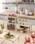 Set 2 Counter UKCS020L01 SONGMICS Cabinet Organizer Shelf, of Kitchen Shelves, Kitchen Storage, Spice Rack, Stackable