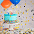 WILLBOND 4000 Pcs Black Gold Silver Birthday Confetti, Metallic Foil Table Scatter for Birthday Wedding Anniversary
