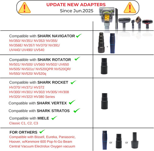 Nozzle 35mm 32mm Household Cleaning Kit Vacuum Cleaner Accessories & Air Driven Pet Upholstery Turbo Brush Vacuums Tool