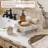 Counter EOSAHR Farmhouse Riser for Room Decor : Decorative Pedestal Stand For Display Your Home Decorations