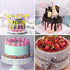 4 Inch Silicone Mini Cake Molds, Round Non-Stick Baking Pan, Reusable Cake Pans for Muffin, Cupcake, Layer Cake (Red,