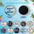 Weewooday 10 Pcs Inspirational Magnets for Fridge, Motivational Glass Quote Decor Accessories for Kitchen Office