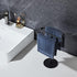 Matte Black Hand Towel Holder Stand, Free-Standing SUS304 Stainless Steel Towel Bar Rack for Bathroom or Kitchen