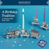 DANFORTH Birthday Train (7 - Fawn), Handcasted Pewter, Made in USA