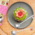 Christmas Silver Dessert Spoons, 6 Pieces Small Stainless Steel Flatware with Decorative Pendants for Coffee and Tea
