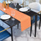 NATUS WEAVER Dinning Table Runner Cloth 12 x 36 Inches Farmhouse Kitchen Coffee Burlap