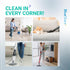 BlueStars 8-Pack Microfiber Steam Mop Pads, Washable & Reusable Replacement Pads for 5-in-1 Steam Mop Models