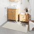 Collive Tan Boho Kitchen Runner Rug 2x4.3, Washable Non-Slip Indoor Doormat for Bathroom and Entryway