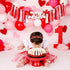 1st Sweetheart High Chair Banner - Valentine's Day First Birthday Highchair Banner, Little Sweetheart Birthday