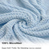 8-Piece Set, 2 2 4 Set Pack 8(Blue) Bath Towel Extra Large Bath Towel Sheets, Hand Towels and Washcloths - Highly