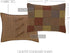 VHC Brands Cedar Green Rustic Bedding Ridge Cotton Patchwork Sham