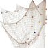 Rosoz Nature Fish Net Wall Decoration with Shells, Ocean Themed Wall Hangings for Party Decor