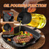 Olive Oil Dispenser, 2 in 1 Oil Sprayer for Cooking, 16oz/470ml Glass Oil Spray Bottle