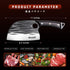 Huusk Knives from Japan, Upgraded Serbian Chef Knife with Sheath, Heavy Duty Butcher Knife for Outdoor Cooking