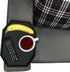 Clip-On Armrest Table for Sofa - Black Food Grade Plastic Organizer