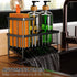 Set 2 Pack 16.9oz Set Cisily Kitchen Dish Soap Dispenser with Black Sponge Holder and Clear Glass, Dish Soap Dispensers