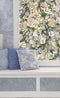 Artscape Star Magnolia Window Privacy Film, Stained Glass Pattern, Non-Adhesive & UV Protection, 24 x 36 inches