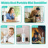 400ML Small Humidifiers for Bedroom Nightstand - USB Cool Mist Humidifier, Easy Clean Travel Mini Portable
