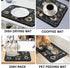 Fun Coffee Mat 23inx15in,Coffee Bar Mat for Countertops,Absorbent Hide Stain Anti-Slip Coffee Bar Accessories Fit Under Coffee Machine Mat,dish Drying Mats for Kitchen by Kuyig Home