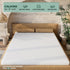 Waterproof Mattress Protector, Cal King Size Fitted Sheet with Stretchable Pockets, Soft Breathable Cooling Material