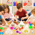 24Pcs Pre filled Easter Eggs with Egg Fillers Finger Lights, Easter Basket Stuffers for Teens Toddler Boys Girls