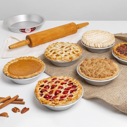 Fat Daddio's Anodized Aluminum Pie Pan, 12 x 1.5 Inch