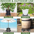 360 15-22 Inch 440lbs 1P ToLanbbt Plant Caddy Stand with Wheels Adjustable Rolling Plant Stand Heavy Duty Large Plant