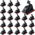 120 Pieces Outdoor Cable Clips, Adhesive Wire Holder Organizer for Christmas Fairy Hanging Light Home Decoration