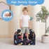 lasoftan 2-in-1 Toddler Couch, Soft Kids Couch Fold Out, Toddler Chair Comfy, Convertible Sofa to Lounger, Kids