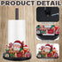 LemonRoad 17 4th Countertop Summer(Fresh) Pcs Holiday Interchangeable Kitchen Paper Towel Holder Wooden Sunflower