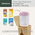 Simluxe Trash Bag Dispenser Wall Mounted & Stackable Garbage Bag Holder Dispenser for Kitchen & Pantry | Durable