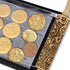 Embossed Rolling Pin for Baking, Cookie Embossing Rolling Pins with Flower Pattern, Wooden Engraved Dough Roller