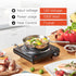 Elite Gourmet ESB-301BF Countertop Single Cast Iron Burner, 1000 Watts, Black
