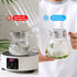 CNGLASS One-Touch Glass Tea Maker, 20oz (600ml) Glass Teapot with Stainless Steel Filter Lid