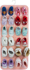 PACMAXI Over The Door Shoes Organizer for 12 Pairs of Baby Shoes