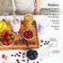Zulay 3-in-1 Immersion Blender, 800 Watt Handheld Blender with 12 Speeds, Whisk, Frother & Stick Blender for Smoothies