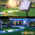 33FT 135 8 Solar Rope Lights Outdoor, LED Solar Rope Lights for Outside, Waterproof Solar Powered Fairy Light